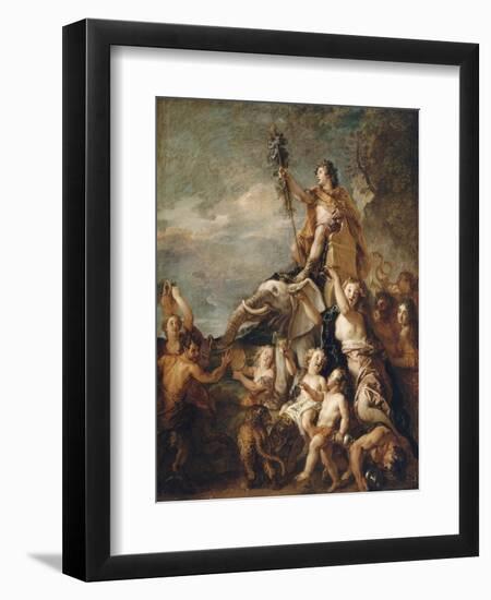 Le Triomphe de Bacchus-Charles de La Fosse-Framed Giclee Print