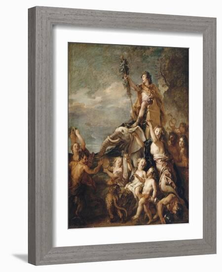 Le Triomphe de Bacchus-Charles de La Fosse-Framed Giclee Print