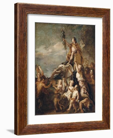 Le Triomphe de Bacchus-Charles de La Fosse-Framed Giclee Print