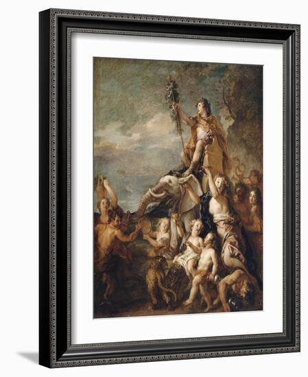 Le Triomphe de Bacchus-Charles de La Fosse-Framed Giclee Print