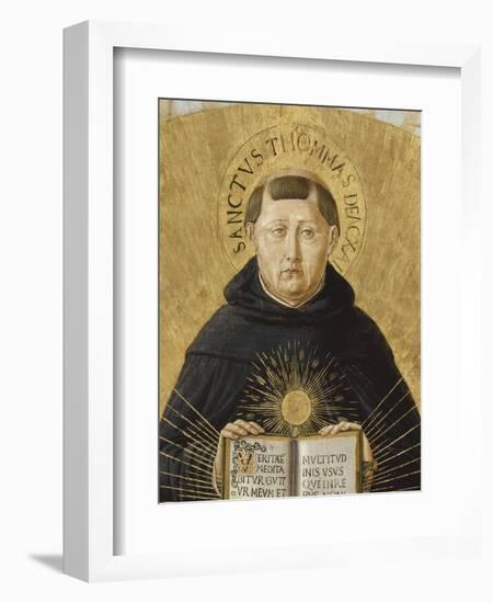 Le triomphe de saint Thomas d'Aquin-Benozzo Gozzoli-Framed Giclee Print