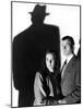 Le Troisieme Homme THE THIRD MAN by Carol Reed with Alida Valli and Joseph Cotten, 1949 (b/w photo)-null-Mounted Photo