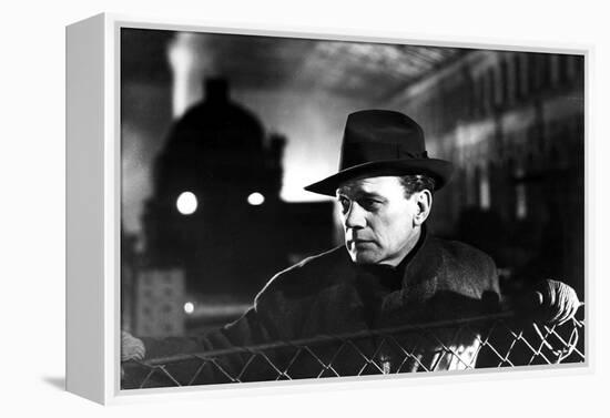 Le Troisieme Homme THE THIRD MAN by Carol Reed with Joseph Cotten, 1949 (b/w photo)-null-Framed Stretched Canvas