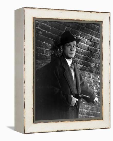 Le Troisieme Homme THE THIRD MAN by Carol Reed with Joseph Cotten, 1949 (b/w photo)-null-Framed Stretched Canvas