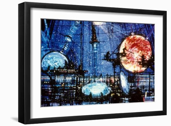 Le Trou Noir the Black Hole De Gary Nelson 1979-null-Framed Premium Giclee Print