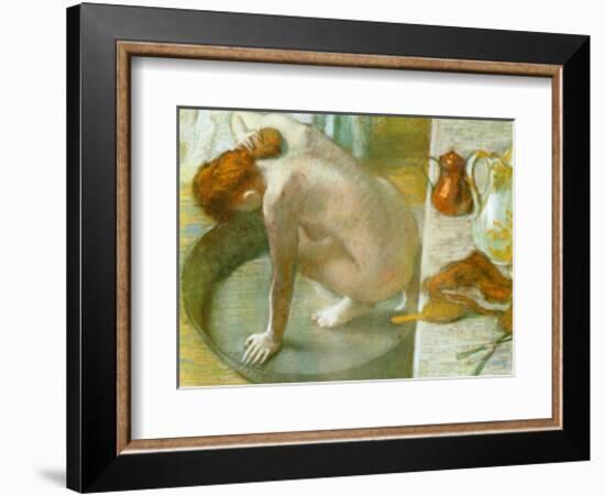 Le Tub-Edgar Degas-Framed Giclee Print
