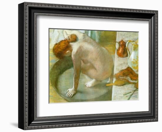 Le Tub-Edgar Degas-Framed Giclee Print