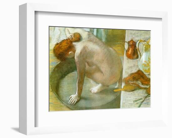 Le Tub-Edgar Degas-Framed Giclee Print