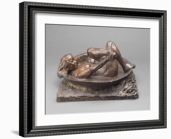 Le Tub-Edgar Degas-Framed Giclee Print