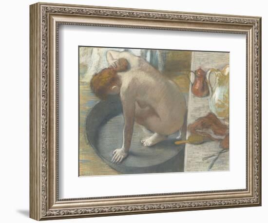 Le Tub-Edgar Degas-Framed Giclee Print