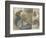 Le Tub-Edgar Degas-Framed Giclee Print