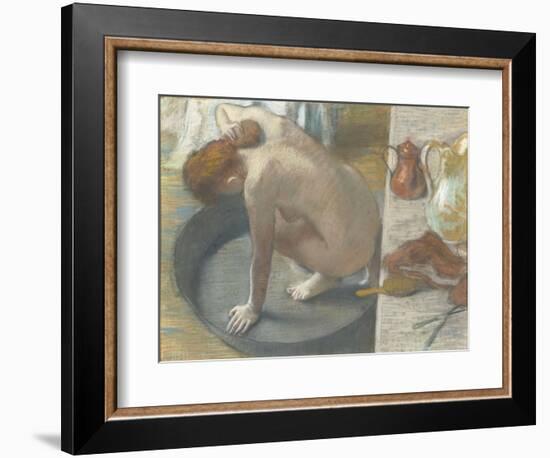 Le Tub-Edgar Degas-Framed Giclee Print