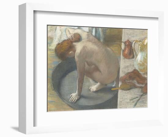 Le Tub-Edgar Degas-Framed Giclee Print