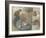 Le Tub-Edgar Degas-Framed Giclee Print