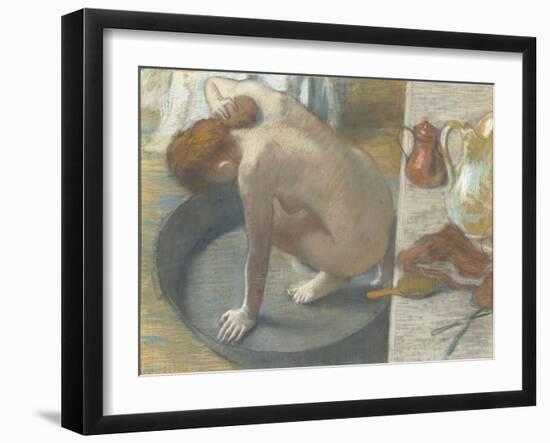 Le Tub-Edgar Degas-Framed Giclee Print