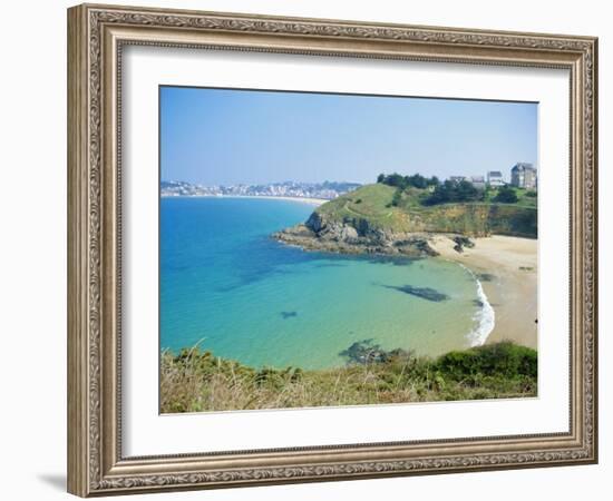 Le Val-Andre, Emerald Coast, Cotes d'Armor, Brittany, France, Europe-David Hughes-Framed Photographic Print