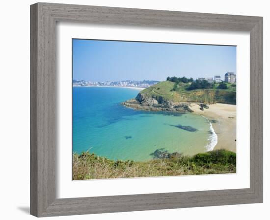 Le Val-Andre, Emerald Coast, Cotes d'Armor, Brittany, France, Europe-David Hughes-Framed Photographic Print