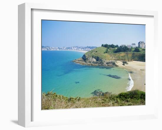 Le Val-Andre, Emerald Coast, Cotes d'Armor, Brittany, France, Europe-David Hughes-Framed Photographic Print