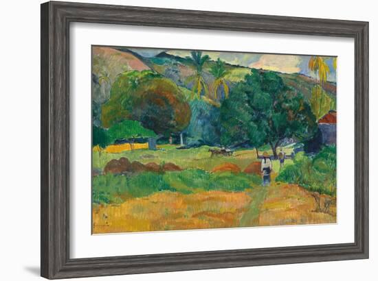 Le Vallon, 1892-Paul Gauguin-Framed Giclee Print