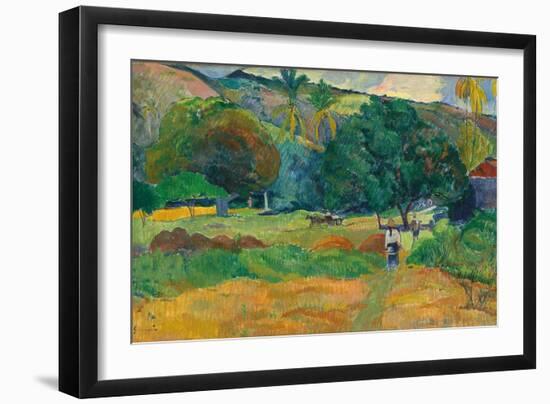 Le Vallon, 1892-Paul Gauguin-Framed Giclee Print