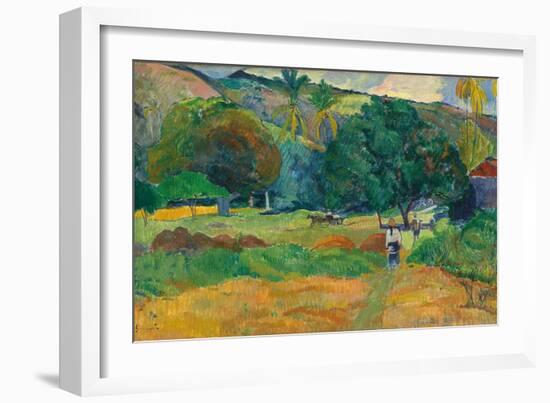 Le Vallon, 1892-Paul Gauguin-Framed Giclee Print