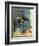 Le Vase Bleu, 1889-1890-Paul Cézanne-Framed Giclee Print