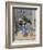 Le Vase bleu-Paul Cézanne-Framed Giclee Print