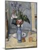 Le Vase bleu-Paul Cézanne-Mounted Giclee Print