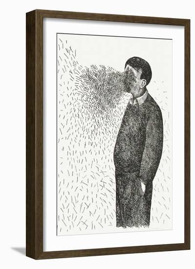 Le vent-Roland Topor-Framed Collectable Print