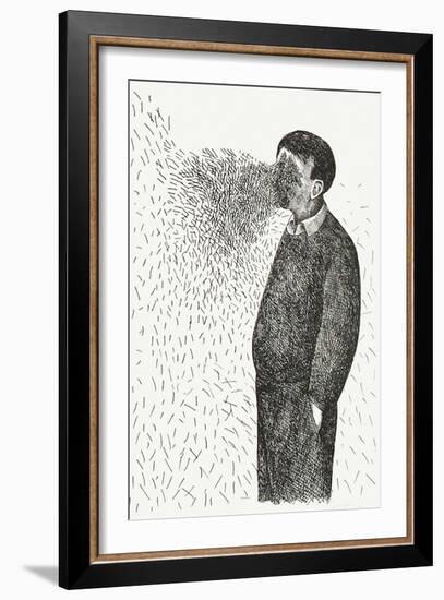 Le vent-Roland Topor-Framed Collectable Print