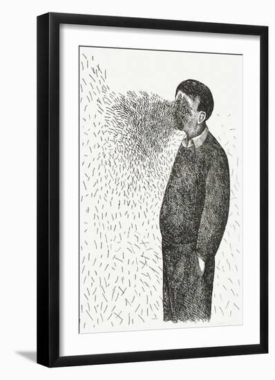 Le vent-Roland Topor-Framed Collectable Print