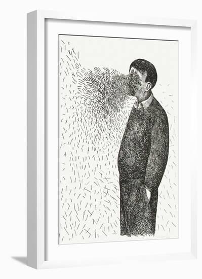 Le vent-Roland Topor-Framed Collectable Print