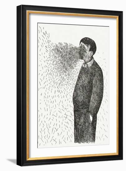 Le vent-Roland Topor-Framed Collectable Print