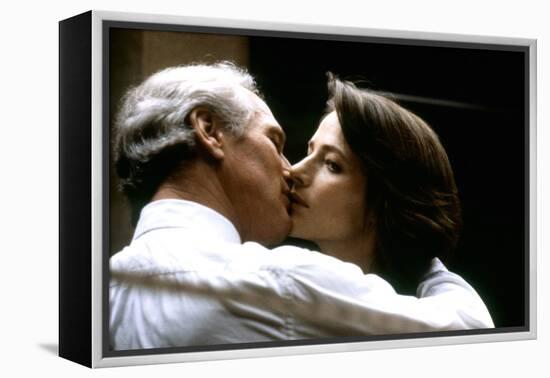 Le Verdict The Verdict by SidneyLumet with Paul Newman and Charlotte Rampling, 1982 (photo)-null-Framed Stretched Canvas