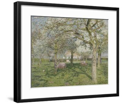 'Le verger au printemps' Giclee Print - Emile Claus | Art.com