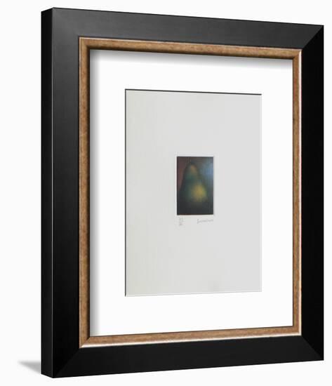 Le verger - la poire-Laurent Schkolnyk-Framed Limited Edition