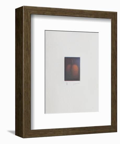 Le verger - la prune-Laurent Schkolnyk-Framed Limited Edition