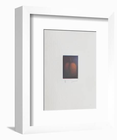 Le verger - la prune-Laurent Schkolnyk-Framed Limited Edition