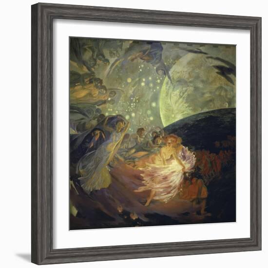 Le Verite Entrainant Les Sciences-Albert Besnard-Framed Giclee Print