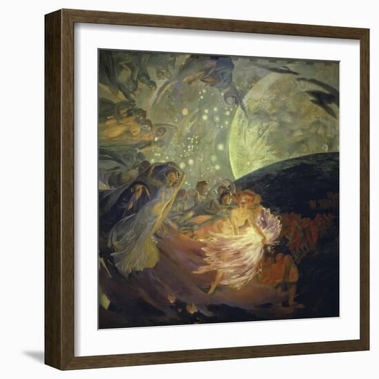 Le Verite Entrainant Les Sciences-Albert Besnard-Framed Giclee Print