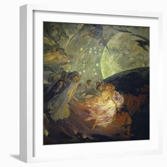 Le Verite Entrainant Les Sciences-Albert Besnard-Framed Giclee Print