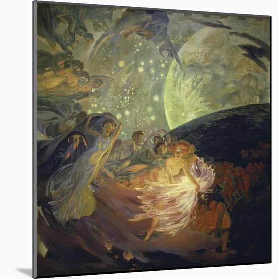 Le Verite Entrainant Les Sciences-Albert Besnard-Mounted Giclee Print