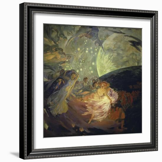 Le Verite Entrainant Les Sciences-Albert Besnard-Framed Giclee Print