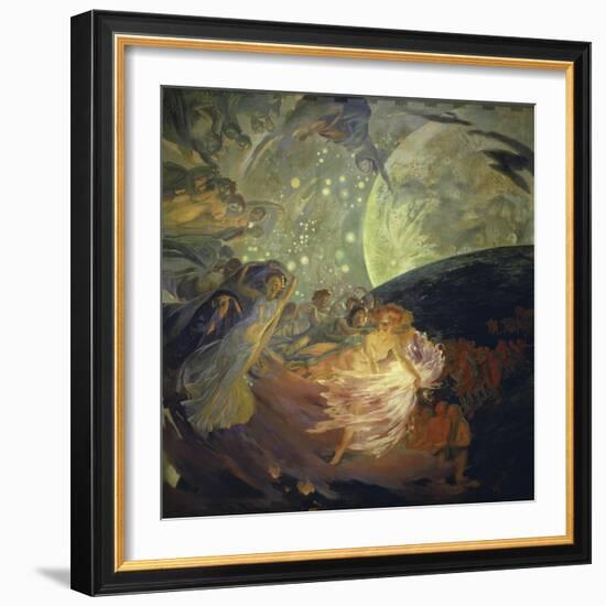 Le Verite Entrainant Les Sciences-Albert Besnard-Framed Giclee Print