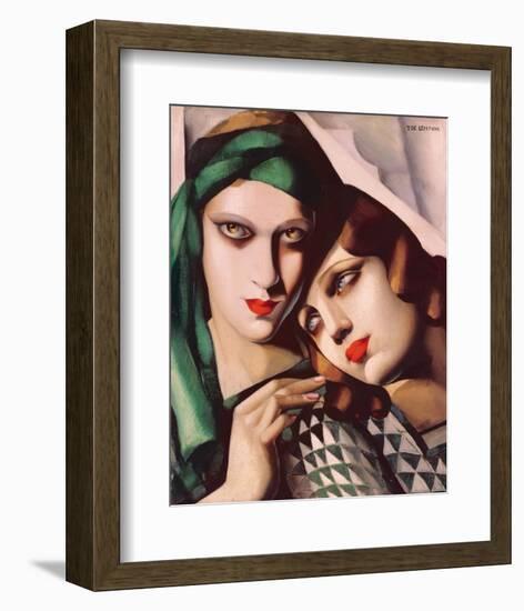 Le Vert Jade-Tamara de Lempicka-Framed Premium Giclee Print