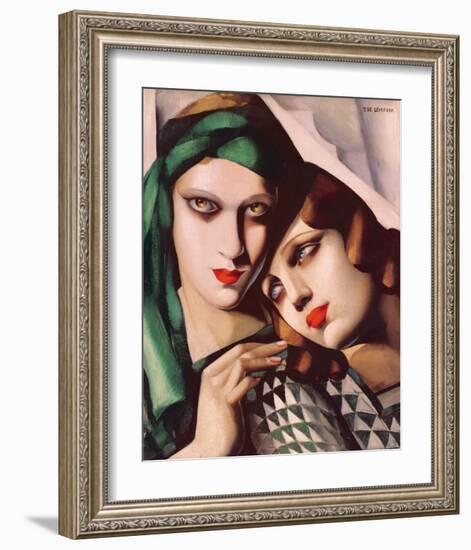 Le Vert Jade-Tamara de Lempicka-Framed Premium Giclee Print