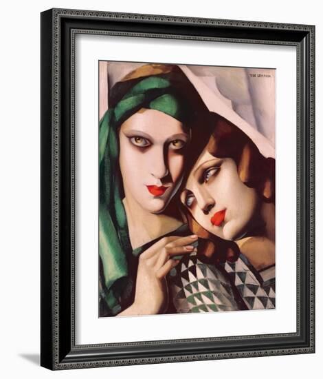 Le Vert Jade-Tamara de Lempicka-Framed Premium Giclee Print