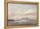 Le Vésuve et le golfe de Naples vus de la mer-Pierre Henri de Valenciennes-Framed Premier Image Canvas