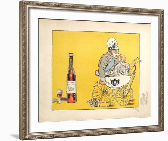 Le vieil Armagnac - le vieillard maniaque-Tancrède Synave-Framed Collectable Print