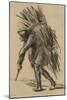 Le vieux b?cheron (vers 1845-1847)-Jean-François Millet-Mounted Giclee Print